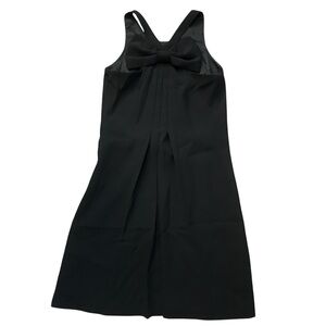 Eliza J Elegant Black Dress with Bow Detail